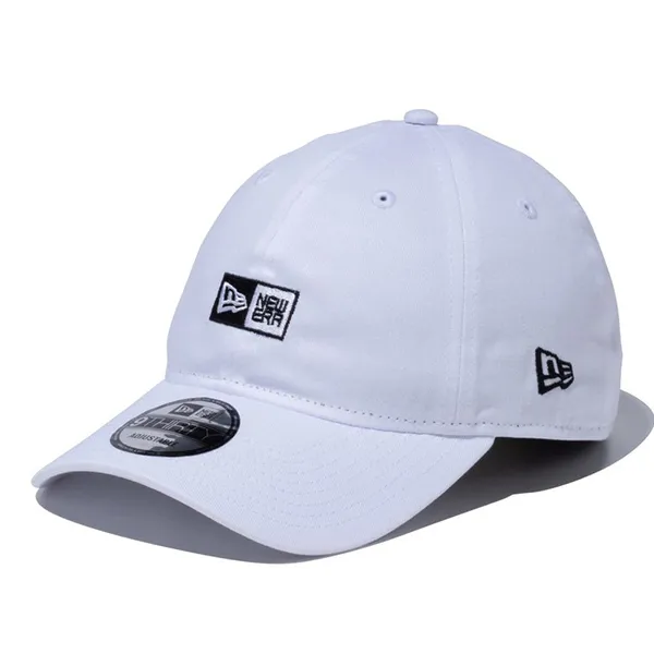 Mũ New Era 9Thirty Adjustable Baseball Cap Box Logo White Màu Trắng
