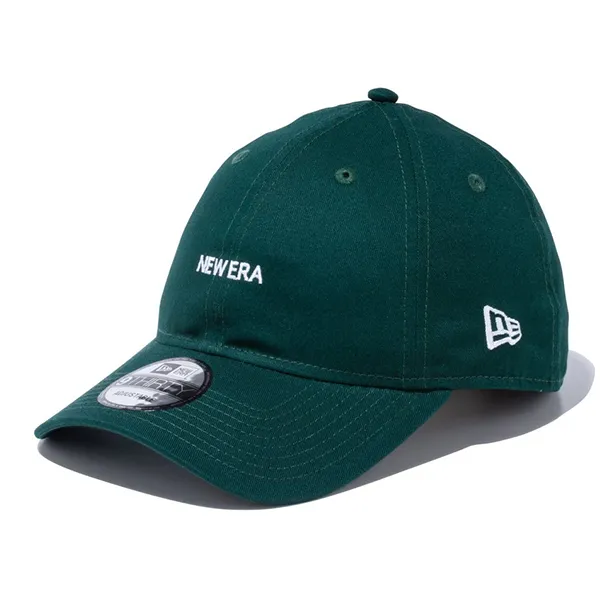 Mũ New Era 9Thirty Adjustable Baseball Cap Pebble Dark Green White Màu Xanh Họa Tiết Trắng