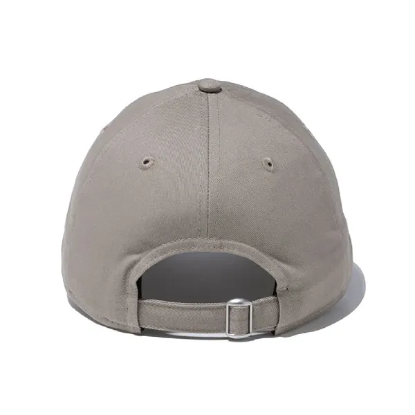 Mũ New Era 9Thirty Adjustable Baseball Cap Pebble Snow White Màu Ghi Họa Tiết Trắng
