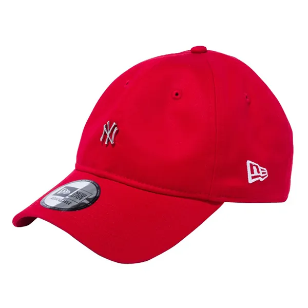Mũ New Era 9Thirty New York Yankees Cloth Strap Metal Logo Màu Đỏ