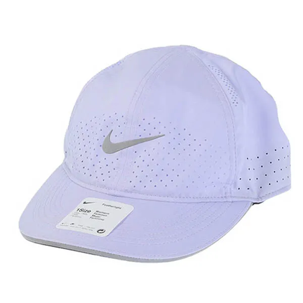Mũ Nike Featherlight Running Cap Purple DC4090-536 Topi Original Màu Tím - Mũ nón - Vua Hàng Hiệu