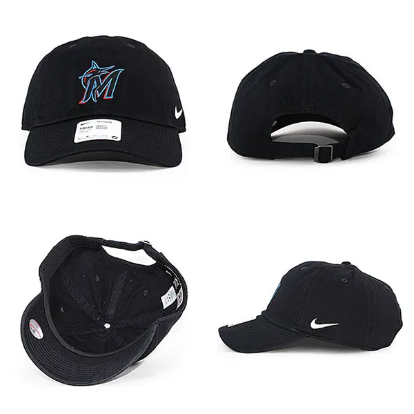 Mũ Nike Heritage 86 Logo Strapback Cap CZ2890-010 Màu Đen