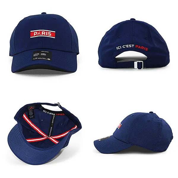 Mũ Nike Jordan PSG Heritage 86 Logo Strapback Cap JDH86B-DH2421-410 Màu Xanh Navy