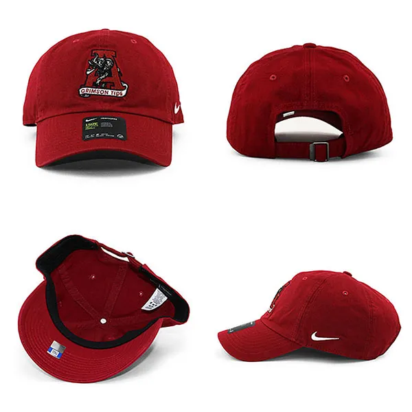 Mũ Nike NCAA Heritage 86 Logo Strapback Cap AV7498-614 Màu Đỏ Thẫm - Mũ nón - Vua Hàng Hiệu