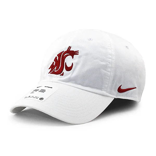 Mũ Nike NCAA Heritage 86 Logo Strapback Cap NKH86A-AV7539-100 Màu Trắng