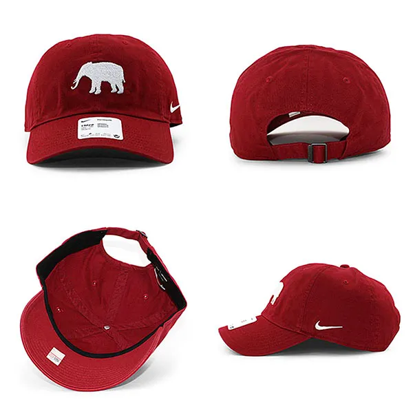 Mũ Nike NCAA Heritage 86 Logo Strapback Cap NKH86B-C-11127-69W-BAMA Màu Đỏ - Mũ nón - Vua Hàng Hiệu