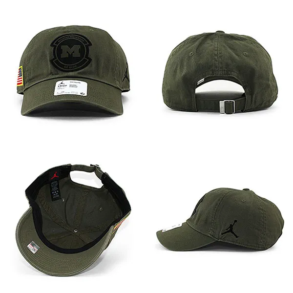 Mũ Nike NCAA Heritage 86 Military Pack Cap C-11127-2DH-MGST Màu Xanh Olive