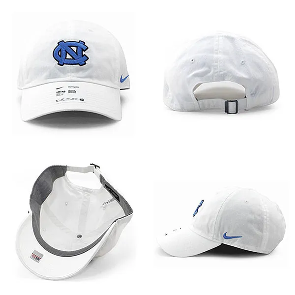 Mũ Nike NCAA Logo Heritage 86 Logo Strapback Cap NKH86A-AV7521-100 Màu Trắng