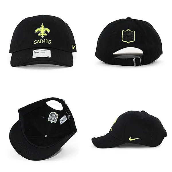 Mũ Nike NFL Heritage 86 Volt Strapback Cap Q-06UY-7W-NYE Màu Đen