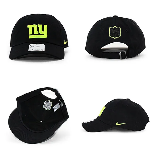 Mũ Nike NFL Heritage 86 Volt Strapback Cap Q-06UY-8I-NYE Màu Đen