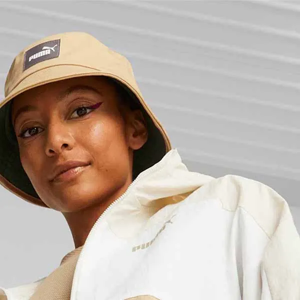 Mũ Puma Core Bucket Hat 024363_06 Màu Vàng Cát - Mũ nón - Vua Hàng Hiệu