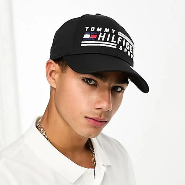 Mũ Tommy Hilfiger Dobber Sport Structured Cap Màu Đen - Mũ nón - Vua Hàng Hiệu