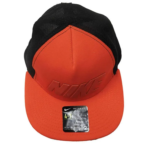 Mũ Trẻ Em Nike Children Kids Hat Cap Flat Visor Màu Đỏ Cam - Mũ nón - Vua Hàng Hiệu