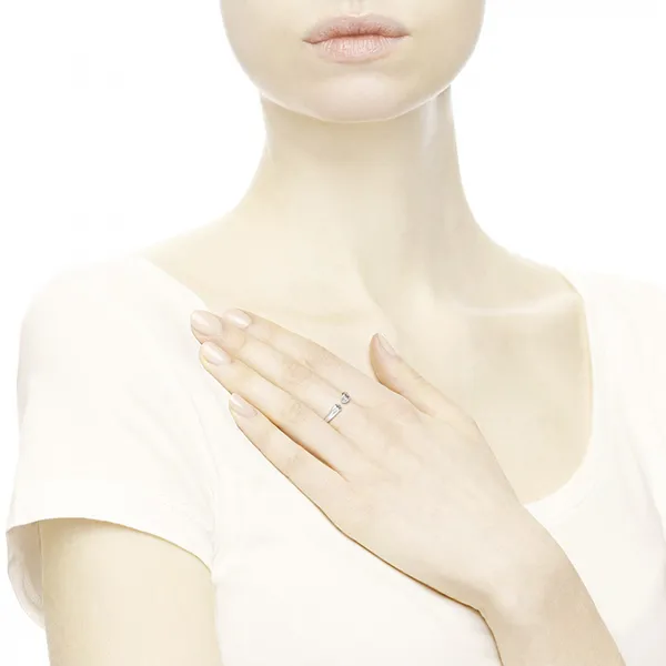 Nhẫn Nữ Pandora Two Hearts Open Ring 196572CZ Màu Bạc Size 52 - Trang sức - Vua Hàng Hiệu