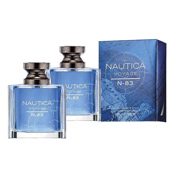 Combo 2 Nước Hoa Nam Nautica Voyage N-83 Eau De Toilette For Men (100ml x 2) - Nước hoa - Vua Hàng Hiệu