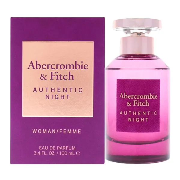 Nước Hoa Nữ Abercrombie & Fitch Authentic Night EDP 100ml - Nước hoa - Vua Hàng Hiệu