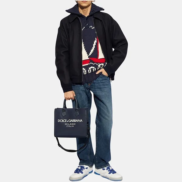 Quần Jean Nam Dolce & Gabbana D&G Navy Blue Flared Classic GP02XD G8KE5 S9001 Màu Xanh Size 48 - Thời trang - Vua Hàng Hiệu