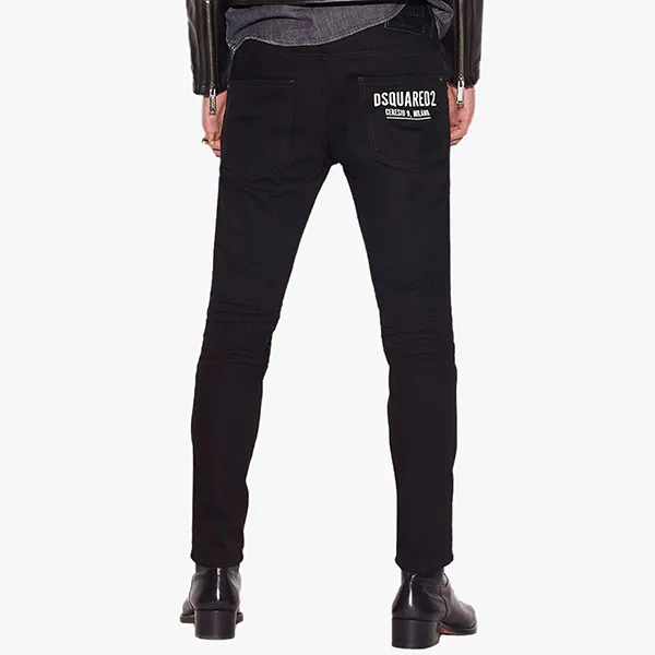Quần Jean Nam Dsquared2 Slim Fit Black Bull Skater Màu Đen Size 48 - Thời trang - Vua Hàng Hiệu
