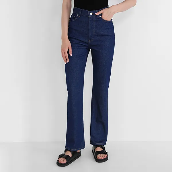 Quần Jean Nữ Lacoste Flared 850715259 Màu Xanh Đậm Size 31 - Thời trang - Vua Hàng Hiệu