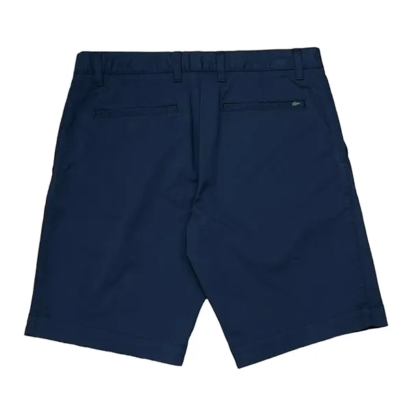 Quần Short Nam Lacoste Kaki Slim Màu Xanh Navy Size 30