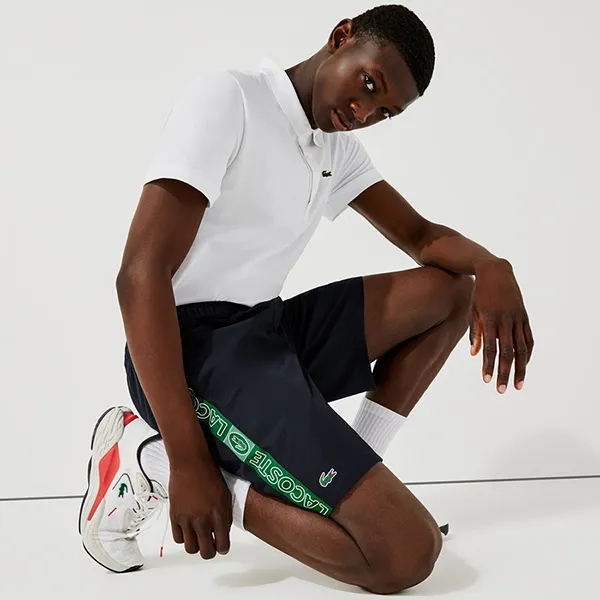Quần Short Nam Lacoste Sport GH0875 Màu Xanh Navy Size 3 - Thời trang - Vua Hàng Hiệu
