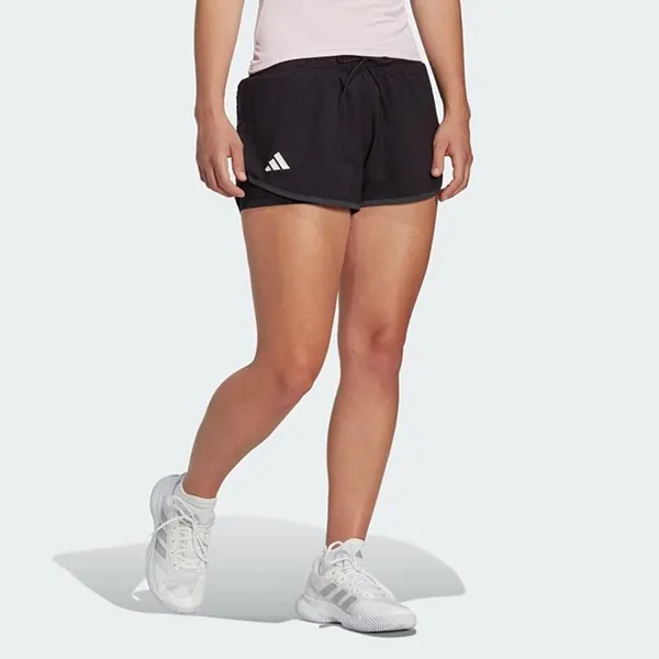 Quần Short Nữ Adidas HT7194 Women Tennis Club Màu Đen Size XL