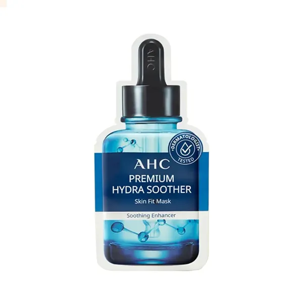 Set 10 Mặt Nạ Giấy Dưỡng Ẩm Cao Cấp AHC Premium Hydra Soother Skin Fit Mask 27mlx10 - Mặt nạ - Vua Hàng Hiệu