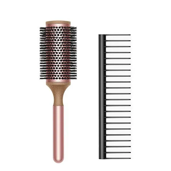 Set Lược Tạo Kiểu Gỡ Rối Tóc Dyson Brush Set In Rosé Màu Hồng - Lược & Bàn chải tóc - Vua Hàng Hiệu