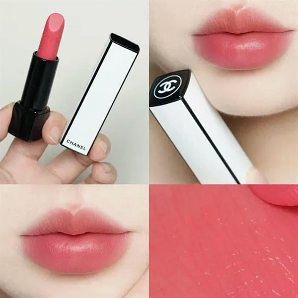 Son Chanel Rouge Allure Velvet Nuit Blanche 07:00 Màu Hồng Baby - Son Môi - Vua Hàng Hiệu