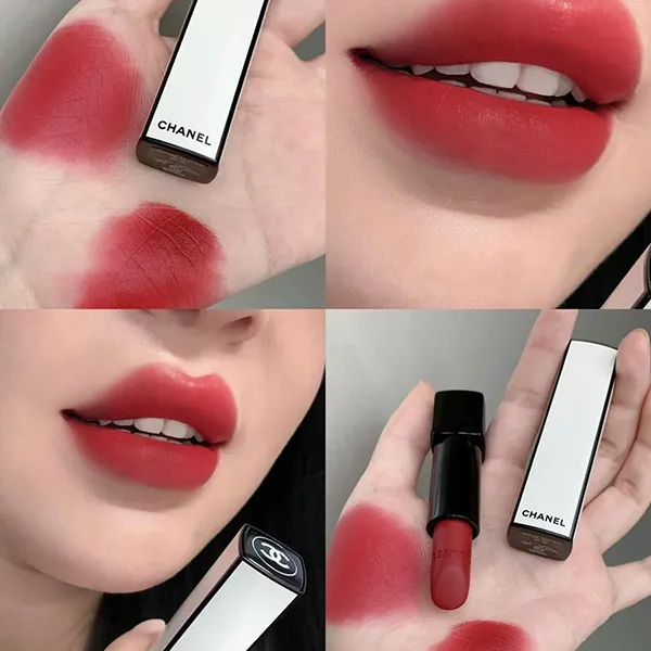 Son Chanel Rouge Allure Velvet Nuit Blanche Luminous Matte Lip Colour 00:00 Màu Đỏ Hồng - Son Môi - Vua Hàng Hiệu