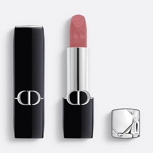 Son Dior Rouge Couture Colour Lipstick Floral Lip Care Long Wear Velvet 625 Mitzah Màu Hồng Đất - Son Môi - Vua Hàng Hiệu