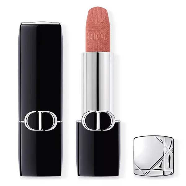 Son Dior Rouge Dior Couture Velvet 100 Nude Look Màu Hồng Nude Đất