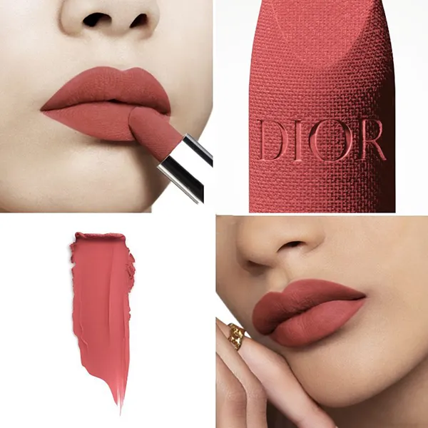 Son Dior Rouge Dior Couture Velvet 772 Classic Rosewood Màu Hồng Đất - Son Môi - Vua Hàng Hiệu
