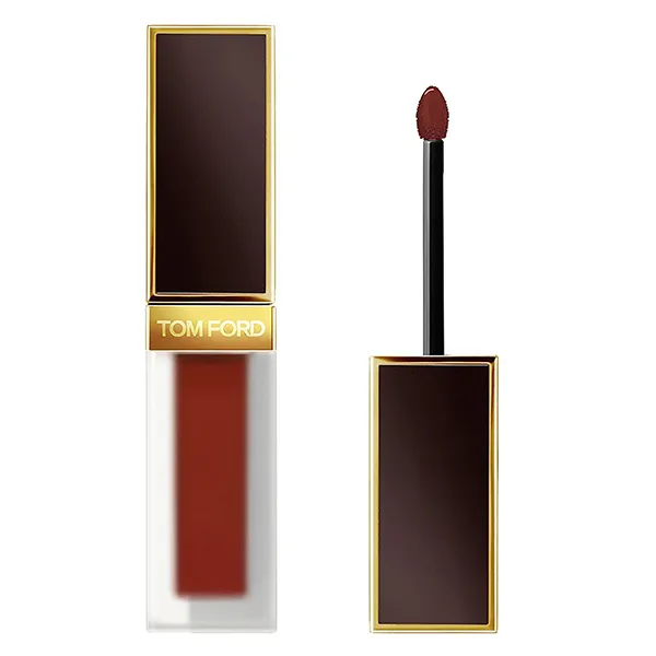 Son Kem Tom Ford Liquid Lip Luxe Matte 132 Heat Wave Màu Đỏ Nâu Đất - Son Môi - Vua Hàng Hiệu