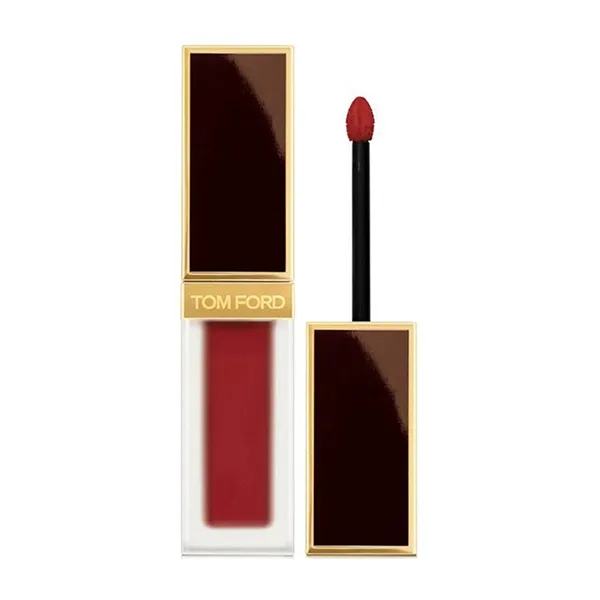 Son Kem Tom Ford Liquid Lip Luxe Matte 133 Carlet Stiletto Màu Đỏ Gạch - Son Môi - Vua Hàng Hiệu