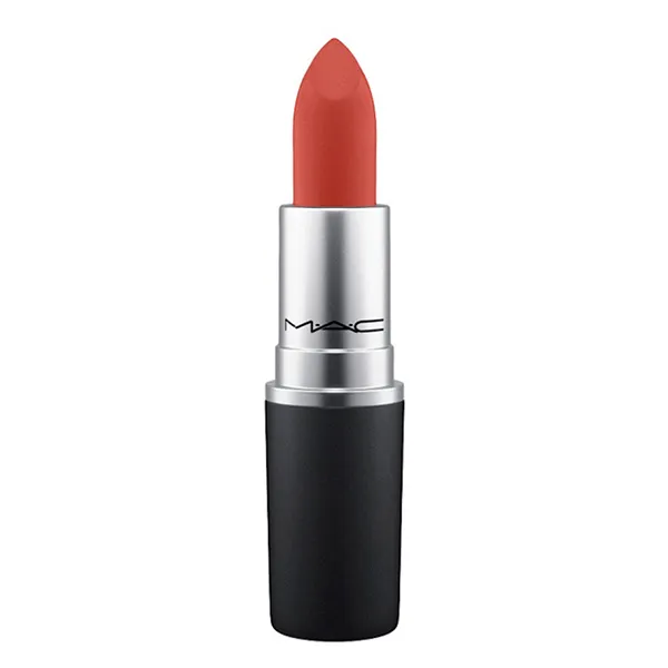 Son MAC Powder Kiss 916 Devoted To Chili Màu Đỏ Gạch