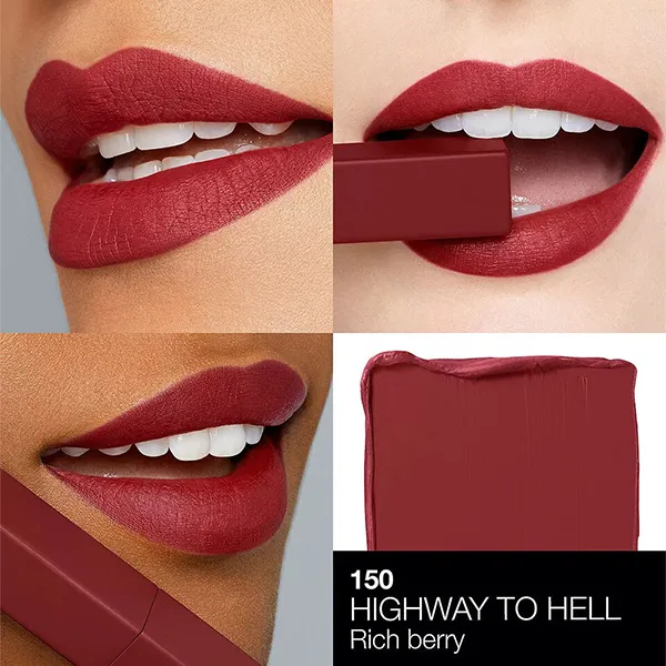 Son Nars Powermatte High Intensity Lipstick Highway To Hell 150 Màu Đỏ Berry - Son Môi - Vua Hàng Hiệu