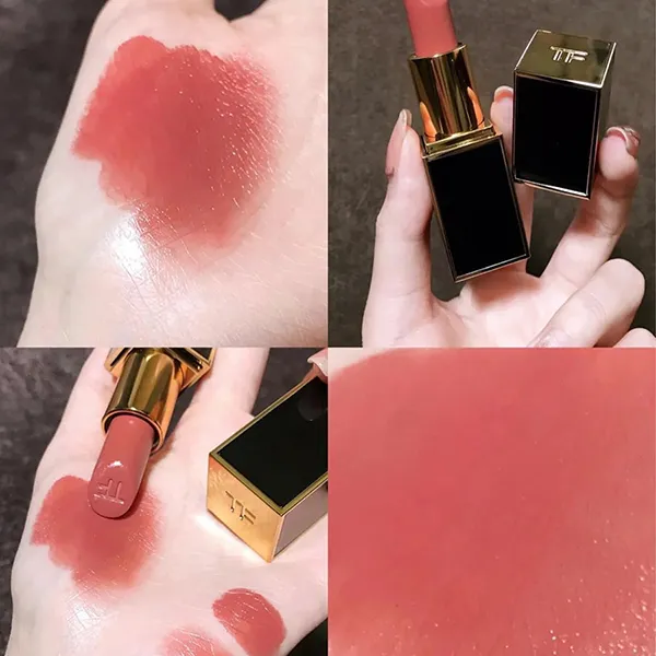 Son Tom Ford Lip Color Matte 01 Insatiable Màu Hồng Cam Đất 3g
