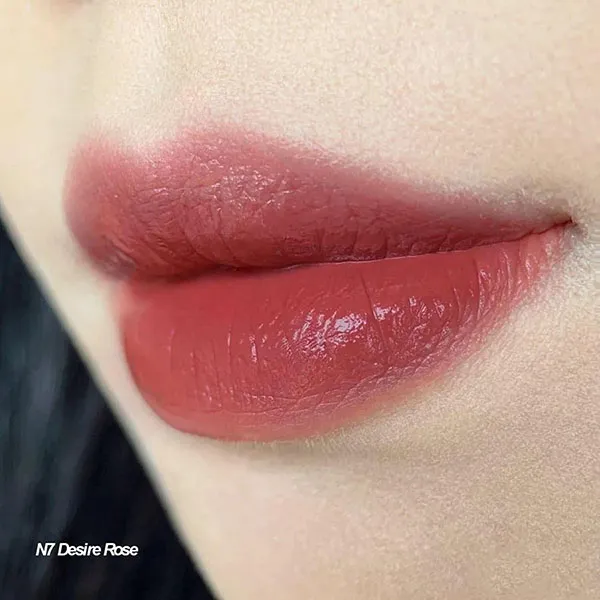 Son YSL Yves Saint Laurent Rouge Pur Couture Lipstick N7 Desire Rose Màu Hoa Hồng Khô - Son Môi - Vua Hàng Hiệu
