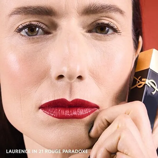 Son Yves Saint Laurent YSL The Bold High Pigment Lipstick 21 Rouge Paradoxe Màu Đỏ Ruby - 3