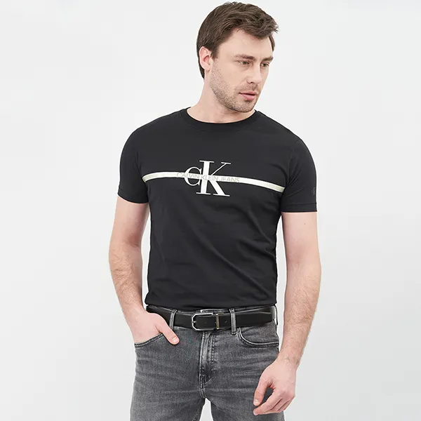Thắt Lưng Nam Calvin Klein CK Belt K50K506879_NERO_00U Màu Đen Size 90 - Thắt lưng - Vua Hàng Hiệu