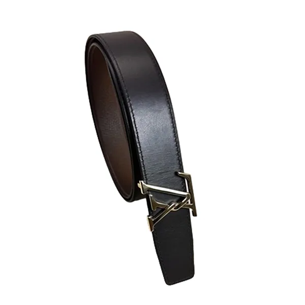 Thắt Lưng Nam Louis Vuitton LV 35mm Reversible Belt Hai Mặt Màu Nâu/Đen Size 95