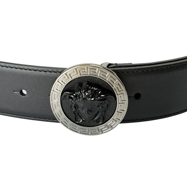 Thắt Lưng Nam Versace Medusa In Black 1005848 DV9T IT D41E Màu Đen Size 90