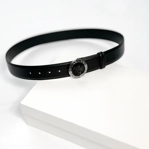 Thắt Lưng Nam Versace Medusa In Black 1005848 DV9T IT D41E Màu Đen Size 90