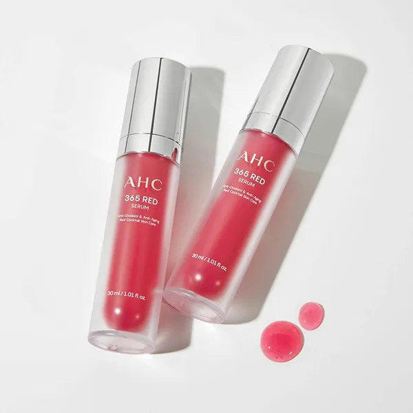 Tinh Chất Hỗ Trợ Làm Trắng Và Mờ Thâm Nám AHC 365 Red Ampoule 30ml - Mỹ phẩm - Vua Hàng Hiệu