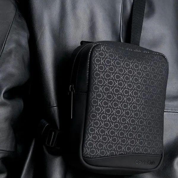 Túi Đeo Chéo Nam Calvin Klein CK Men's Black Shoulder Bag K50K511227_NE0GL Màu Đen - Túi xách - Vua Hàng Hiệu