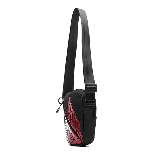 Túi Đeo Chéo Nike Jordan Wings Festival Bag 9A0198 023 Black/Red Màu Đen Đỏ