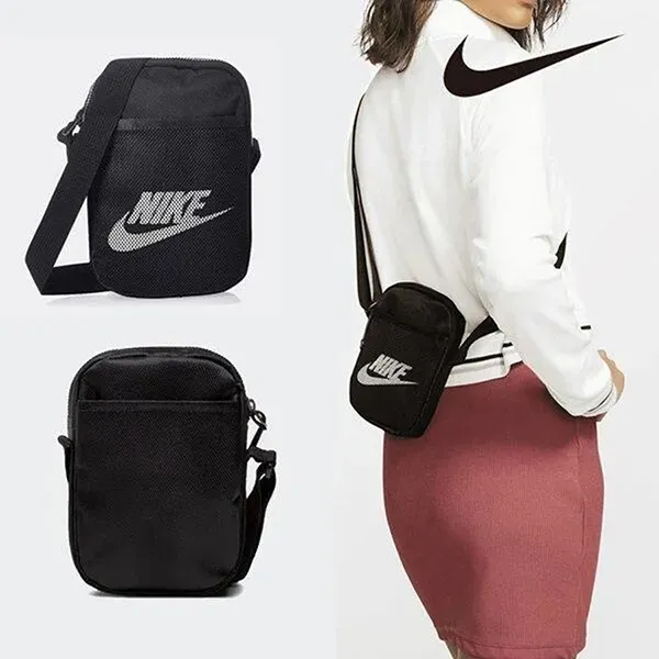 Túi Đeo Chéo Nike Heritage S Crossbody BA5871-010 Màu Đen - Túi xách - Vua Hàng Hiệu