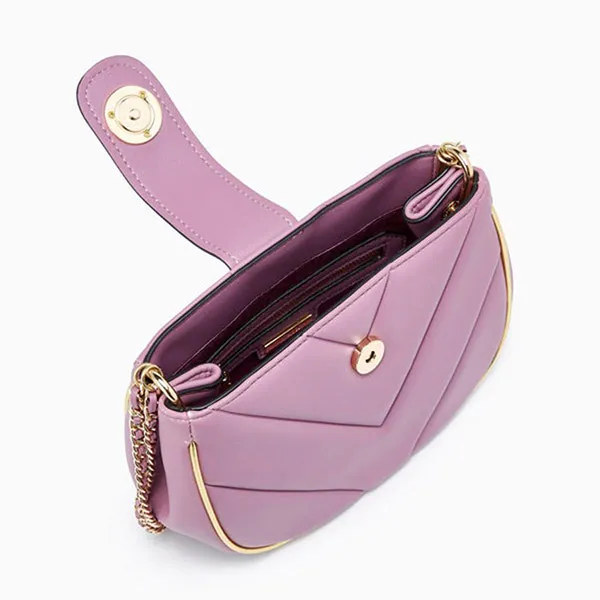 Túi Đeo Chéo Nữ Lyn Cameron Hobo S Crossbody Bags LL23FBF217 Màu Hồng Tím