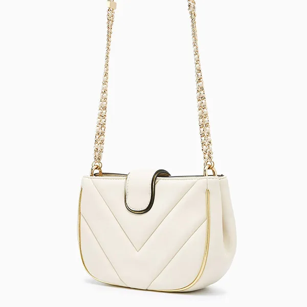 Túi Đeo Chéo Nữ Lyn Cameron Hobo S Crossbody Bags LL23FBF217 Màu Trắng